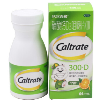钙尔奇 碳酸钙片维生素D3咀嚼片
